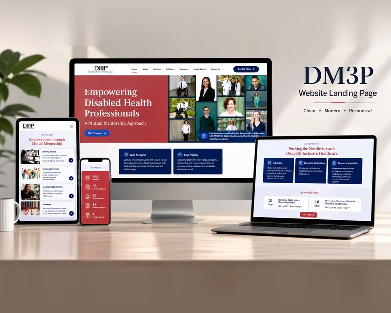 Website design for Disabilitymedmentors