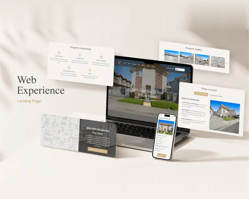 Website design for Glendonway Apartments