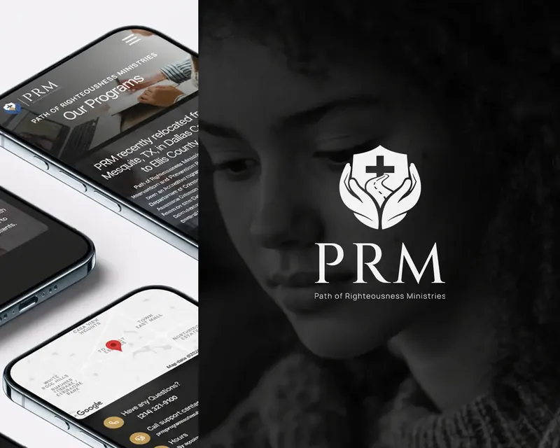 Website design for Path of Righteousness Ministries